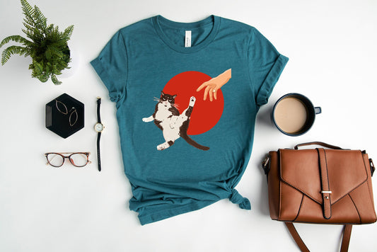 T-SHIRT - Cat Lover Unisex Shirt, Funny Cat Shirt